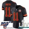 2020 Super Bowl LIV Nike Kansas City Chiefs #11 Alex Smith Limited Black Rush Vapor Untouchable NFL Jersey