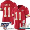 2020 Super Bowl LIV Nike Kansas City Chiefs #11 Alex Smith Red Team Color Vapor Untouchable Limited Player NFL Jersey