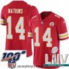 2020 Super Bowl LIV Nike Kansas City Chiefs #14 Sammy Watkins Red Team Color Vapor Untouchable Limited Player NFL Jersey