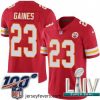 2020 Super Bowl LIV Nike Kansas City Chiefs #23 Phillip Gaines Red Team Color Vapor Untouchable Limited Player NFL Jersey