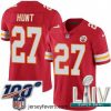 2020 Super Bowl LIV Nike Kansas City Chiefs #27 Kareem Hunt Red Team Color Vapor Untouchable Limited Player NFL Jersey