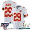 2020 Super Bowl LIV Nike Kansas City Chiefs #29 Eric Berry White Vapor Untouchable Limited Player NFL Jersey