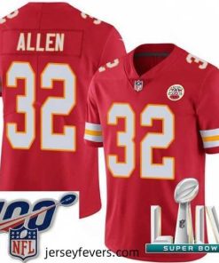 2020 Super Bowl LIV Nike Kansas City Chiefs #32 Marcus Allen Red Team Color Vapor Untouchable Limited Player NFL Jersey