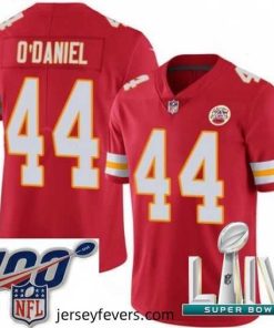 2020 Super Bowl LIV Nike Kansas City Chiefs #44 Dorian O'Daniel Red Team Color Vapor Untouchable Limited Player NFL Jersey