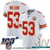 2020 Super Bowl LIV Nike Kansas City Chiefs #53 Ramik Wilson White Vapor Untouchable Limited Player NFL Jersey