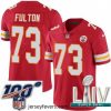 2020 Super Bowl LIV Nike Kansas City Chiefs #73 Zach Fulton Red Team Color Vapor Untouchable Limited Player NFL Jersey