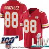 2020 Super Bowl LIV Nike Kansas City Chiefs #88 Tony Gonzalez Red Team Color Vapor Untouchable Limited Player NFL Jersey