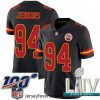 2020 Super Bowl LIV Nike Kansas City Chiefs #94 Jarvis Jenkins Limited Black Rush Vapor Untouchable NFL Jersey