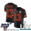 2020 Super Bowl LIV Kansas City Chiefs #13 Sammie Coates Limited Black Rush Vapor Untouchable Football Jersey