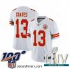 2020 Super Bowl LIV Kansas City Chiefs #13 Sammie Coates White Vapor Untouchable Limited Player Football Jersey