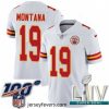2020 Super Bowl LIV Nike Kansas City Chiefs #19 Joe Montana White Vapor Untouchable Limited Player NFL Jersey
