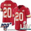 2020 Super Bowl LIV Nike Kansas City Chiefs #20 Steven Nelson Red Team Color Vapor Untouchable Limited Player NFL Jersey