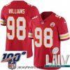 2020 Super Bowl LIV Nike Kansas City Chiefs #98 Xavier Williams Red Team Color Vapor Untouchable Limited Player NFL Jersey