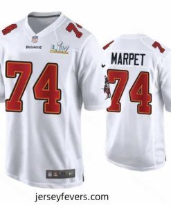 Ali Marpet Buccaneers White Super Bowl Lv Game Fashion Jersey