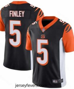 Bengals 5 Ryan Finley Black Team Color Stitched Football Vapor Untouchable Limited Jersey