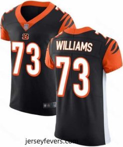 Bengals 73 Jonah Williams Black Team Color Stitched Football Vapor Untouchable Elite Jersey