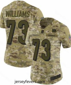 Bengals 73 Jonah Williams Camo Stitched Football Limited 2018 Salute to Service Jersey
