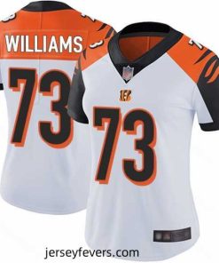 Bengals 73 Jonah Williams White Stitched Football Vapor Untouchable Limited Jersey