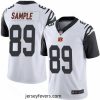 Bengals 89 Drew Sample White 2019 NFL Draft First Round Pick Color Rush Limited Jersey