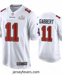Blaine Gabbert Buccaneers White Super Bowl Lv Game Fashion Jersey
