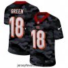 Cincinnati Bengals 18 A J  Green Nike 2020 Black CAMO Vapor Untouchable Limited Stitched NFL Jersey