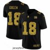 Cincinnati Bengals 18 A J  Green Nike Leopard Print Fashion Vapor Limited NFL Jersey Black