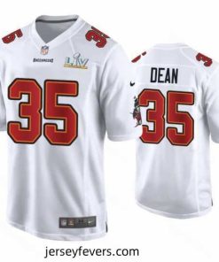 Jamel Dean Buccaneers White Super Bowl Lv Game Fashion Jersey
