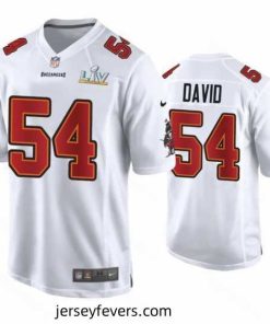 Lavonte David Buccaneers White Super Bowl Lv Game Fashion Jersey