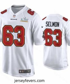 Lee Roy Selmon Buccaneers White Super Bowl Lv Game Fashion Jersey