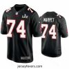 Ali Marpet Buccaneers Black Super Bowl Lv Game Fashion Jersey