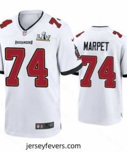 Ali Marpet Buccaneers White Super Bowl Lv Game Jersey