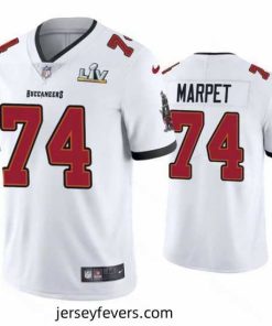 Ali Marpet Buccaneers White Super Bowl Lv Vapor Limited Jersey