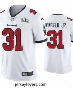 Antoine Winfield Jr. Buccaneers White Super Bowl Lv Vapor Limited Jersey
