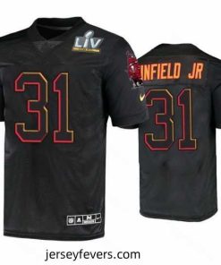 Antoine Winfield Jr. Tampa Bay Buccaneers Black Super Bowl Lv Jersey