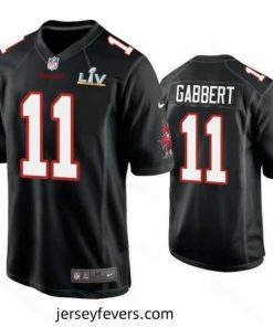 Blaine Gabbert Buccaneers Black Super Bowl Lv Game Fashion Jersey