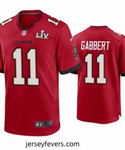 Blaine Gabbert Buccaneers Red Super Bowl Lv Game Jersey