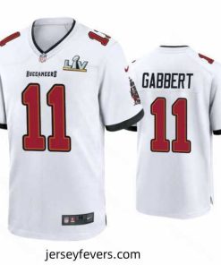 Blaine Gabbert Buccaneers White Super Bowl Lv Game Jersey