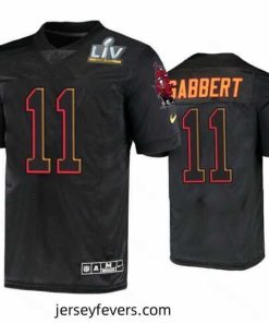 Blaine Gabbert Tampa Bay Buccaneers Black Super Bowl Lv Jersey
