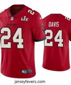 Carlton Davis Buccaneers Red Super Bowl Lv Vapor Limited Jersey