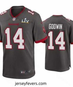 Chris Godwin Buccaneers Pewter Super Bowl Lv Game Jersey