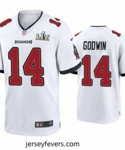 Chris Godwin Buccaneers White Super Bowl Lv Game Jersey