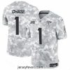 Cincinnati Bengals 1 Ja 27Marr Chase 2024 F.U.S.E Arctic Camo Salute To Service Limited Stitched Football Jersey