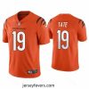 Cincinnati Bengals 19 Auden Tate 2021 Orange Vapor Untouchable Limited Stitched Jersey