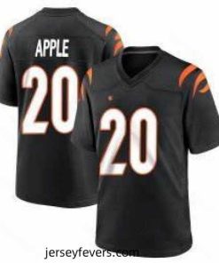 Cincinnati Bengals #20 Eli Apple 2021 Black Vapor Limited Stitched NFL Jersey