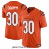Cincinnati Bengals 30 Chase Brown Orange 2024 F.U.S.E Vapor Untouchable Limited Stitched Jersey