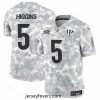 Cincinnati Bengals 5 Tee Higgins 2024 F.U.S.E Arctic Camo Salute To Service Limited Stitched Football Jersey