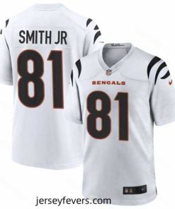 Cincinnati Bengals 81 Irv Smith Jr  White Jersey II