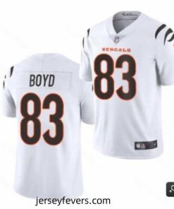 Cincinnati Bengals #83 Tyler Boyd 2021 White Vapor Untouchable Limited Stitched NFL Jersey