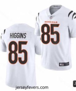 Cincinnati Bengals #85 Tee Higgins 2021 White Vapor Untouchable Limited Stitched NFL Jersey