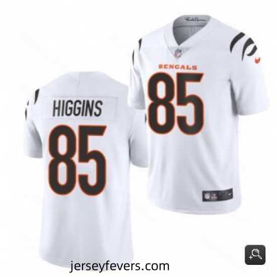 Cincinnati Bengals #85 Tee Higgins 2021 White Vapor Untouchable Limited Stitched NFL Jersey